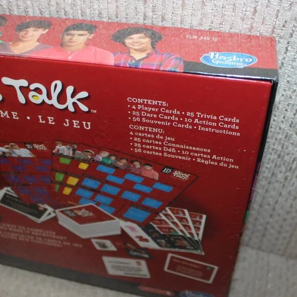 3/$88❤️1D ONE DIRECTION GIRL TALK Board Game Canadian Bilingual Version - Picture 5 of 5